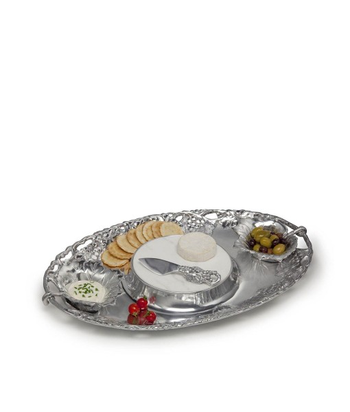 Designs Aluminum Grape Tray Entertainment 5-Piece