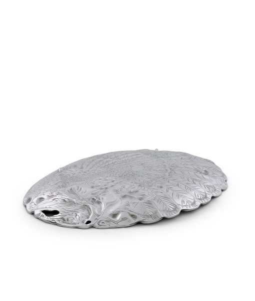 Designs Aluminum Harvest Turkey Oval Platter