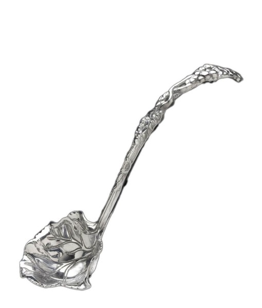 Designs Aluminum Long Grape Pattern Punch  Soup Ladle