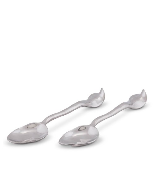 Modern Aluminum Salad Servers Carmel Collection