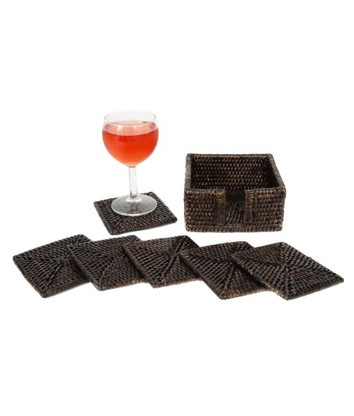 Square Coasters - 7 Piece Set