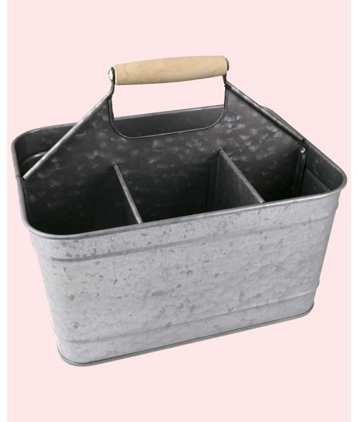 Masonware Galvanized Tin Carry All Caddy