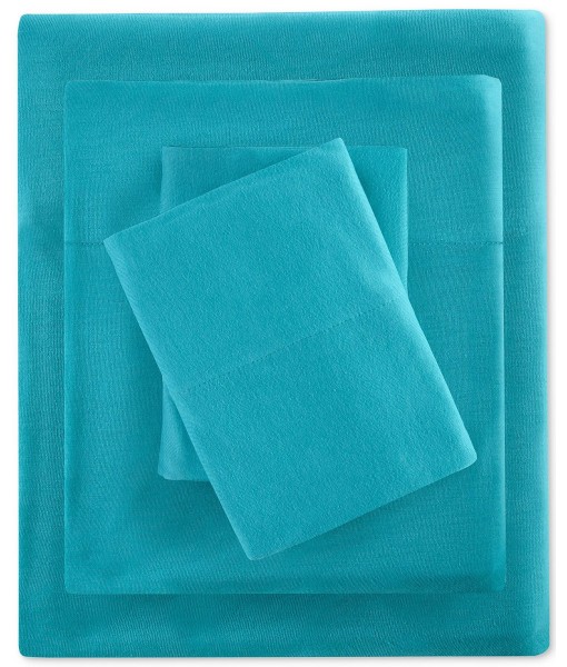 Jersey-Knit Cotton Blend 3-Pc. Sheet Set  Twin