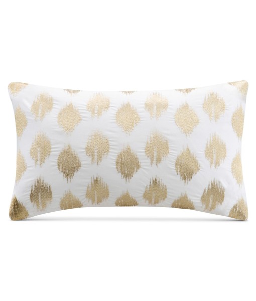 Nadia Dot-Embroidered Decorative Pillow  12