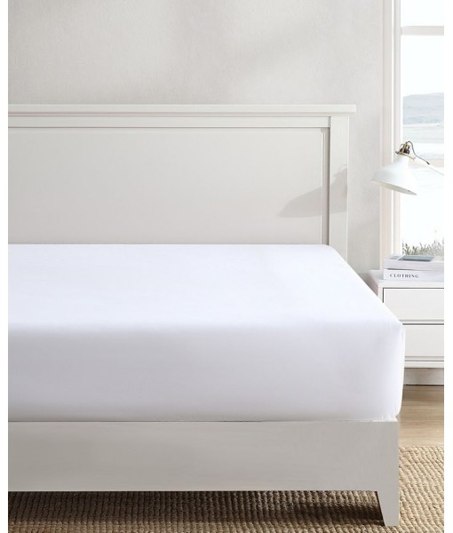 Solid T200 Cotton Percale Fitted Sheets